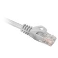 Quest Technology International Cat5E Utp 350Mhz Snagless Molded Patch Cord - 7 Ft, Gray NPC-1907